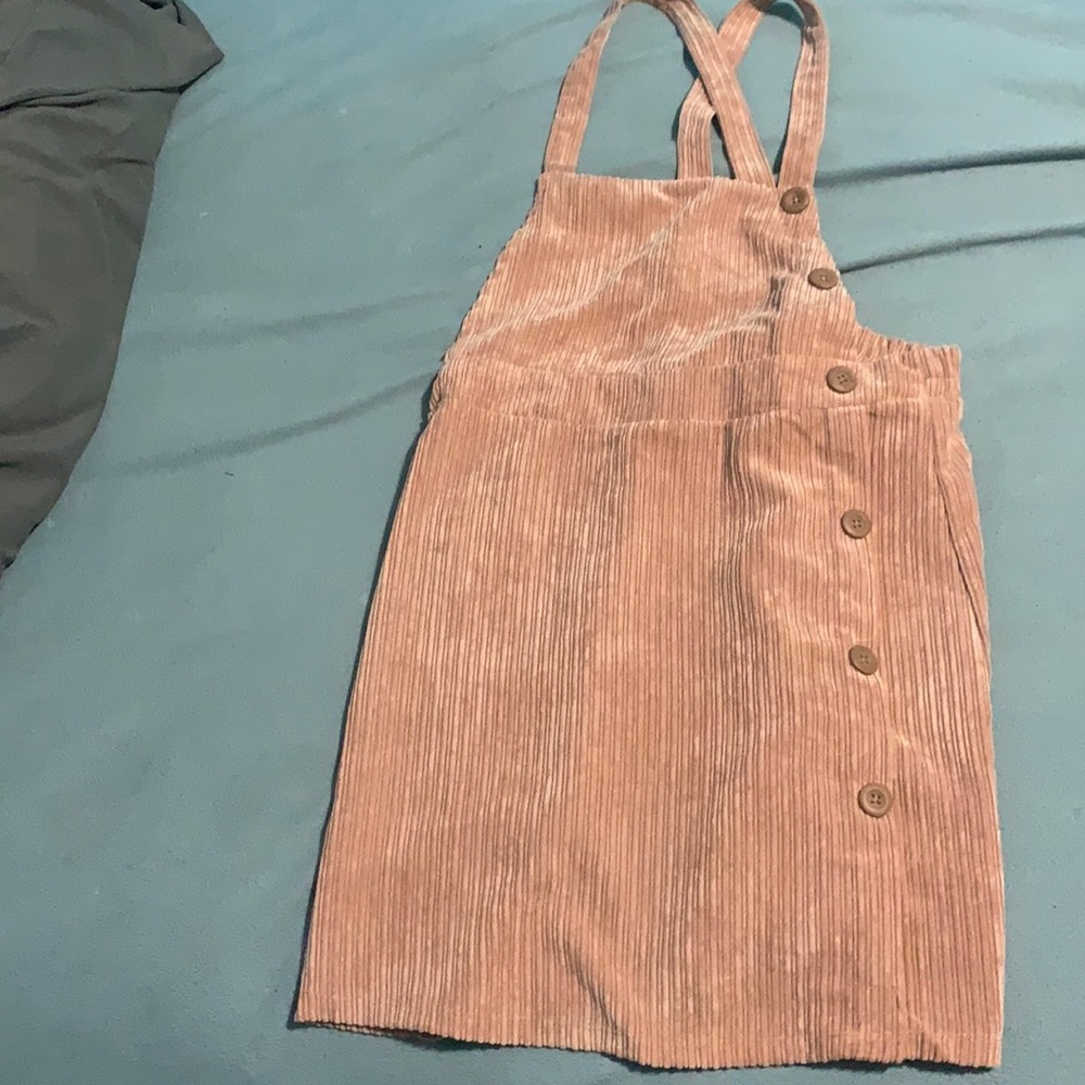 Pink Button Dress